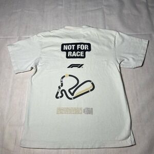 F1 Formula 1 Racing T-Shirt with black race track graphic